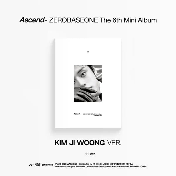 ZEROBASEONE The 6th Mini Album [Ascend- / 11 Ver]