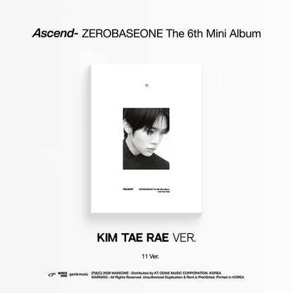 ZEROBASEONE The 6th Mini Album [Ascend- / 11 Ver]