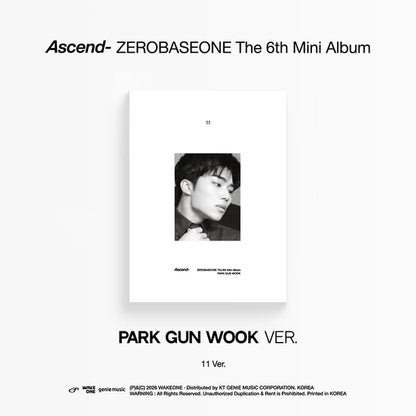 ZEROBASEONE The 6th Mini Album [Ascend- / 11 Ver]