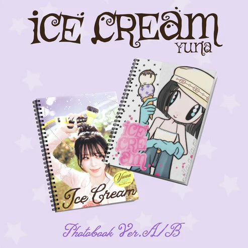 YUNA (ITZY) - 1ST MINI ALBUM [ICE CREAM] (2 VERSIONS)