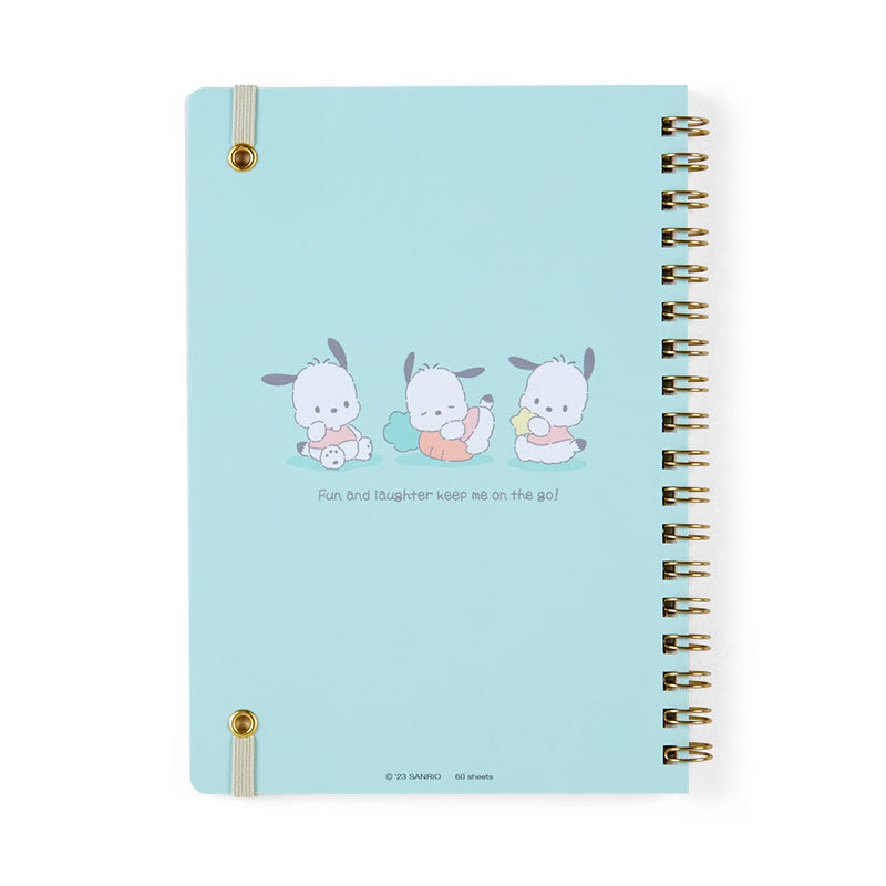 Sanrio Japan Pochacco B6 Ring Notebook