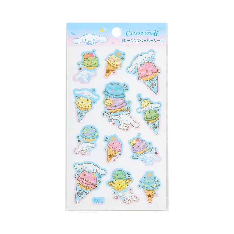 Sanrio Japan Cinnamoroll Ice Cream Party Sticker Set