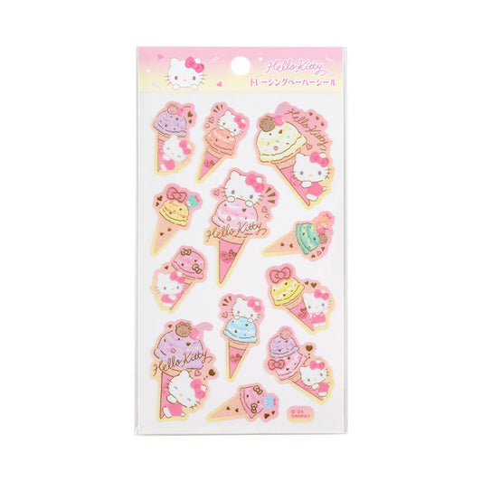 Sanrio Japan Hello Kitty Ice Cream Party Sticker Set