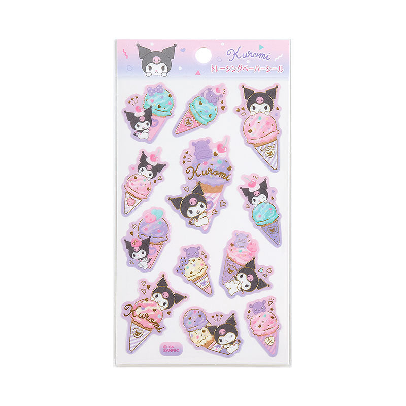 Sanrio Japan Kuromi Ice Cream Party Sticker Set