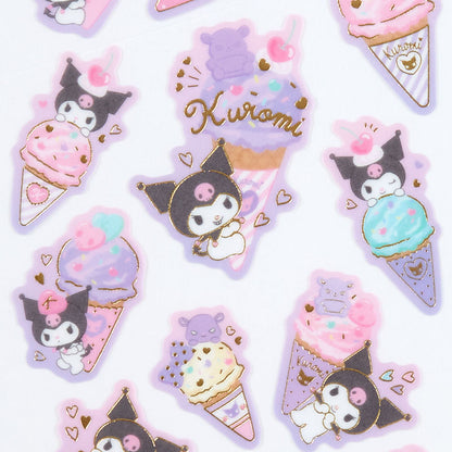 Sanrio Japan Kuromi Ice Cream Party Sticker Set