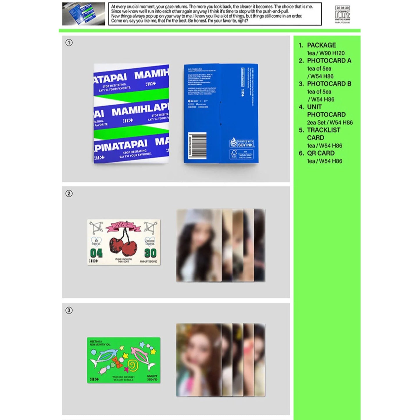 ILLIT 4th Mini Album [MAMIHLAPINATAPAI / Weverse Albums ver.]