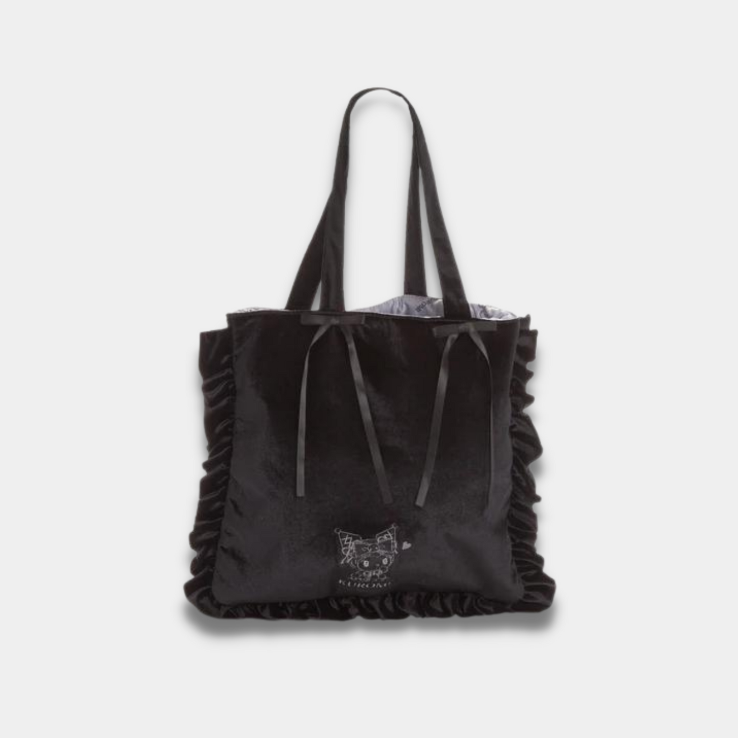 Kuromi Velvet Tote Bag
