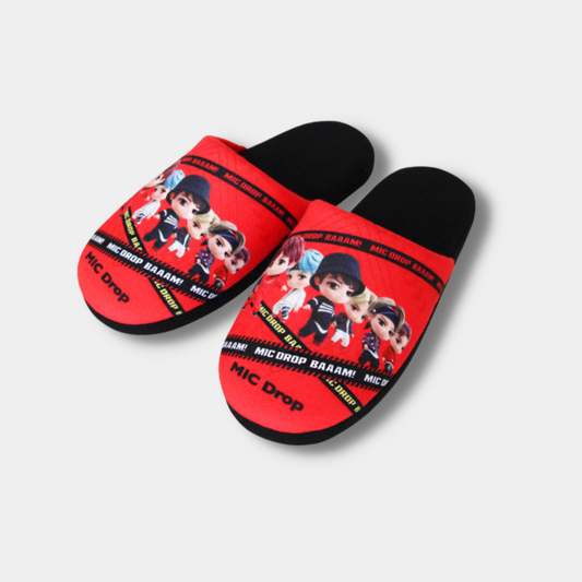 BTS x Tinytan MIC Drop slippers