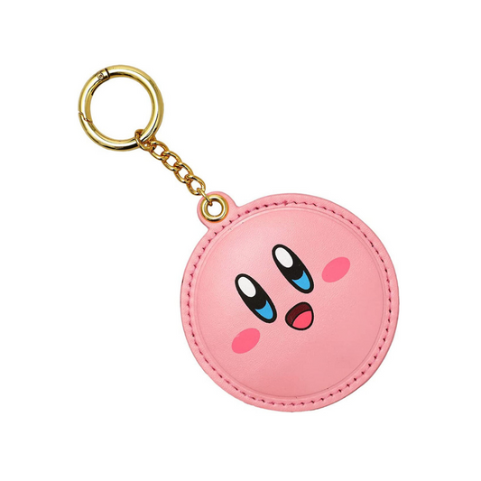 Kirby Face 2D Puff Keychain