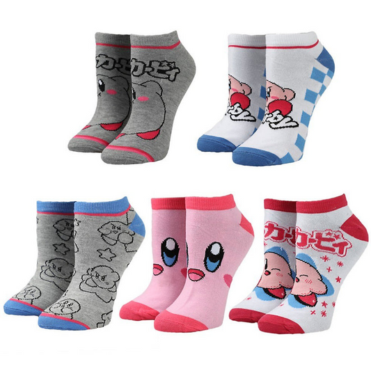 Kirby 5pack Ankle Socks