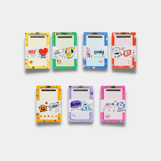 BT21 CLIP BOARD PAD