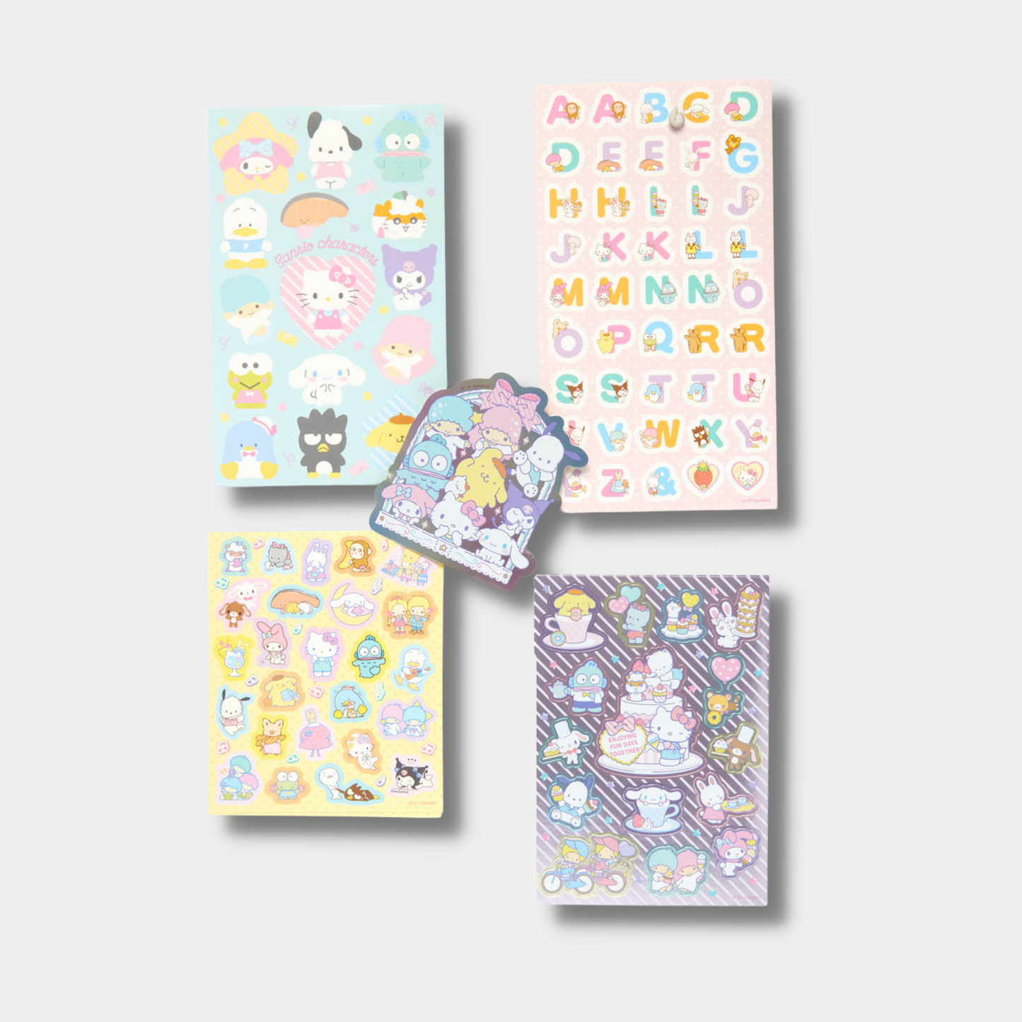 Sanrio Characters Variety Sticker Sheet Set