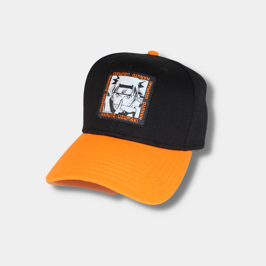 Naruto Black and Orange Snapback