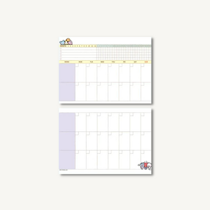 BT21 Monthly Planner with Sticker Pack