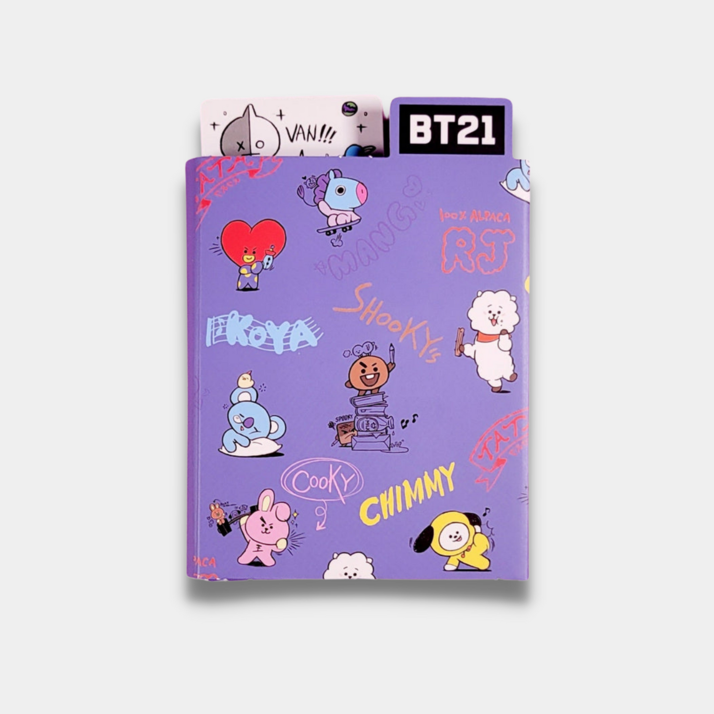 BT21 Sticky Notepad