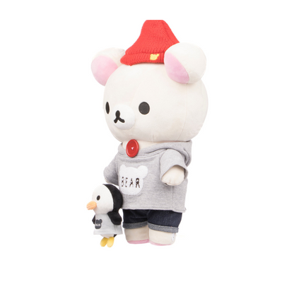 Korilakkuma Bear Hoodie Plush