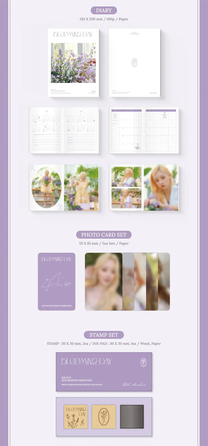 (G)I-DLE SEASON'S GREETINGS 2023 [BLOOMING DAY]