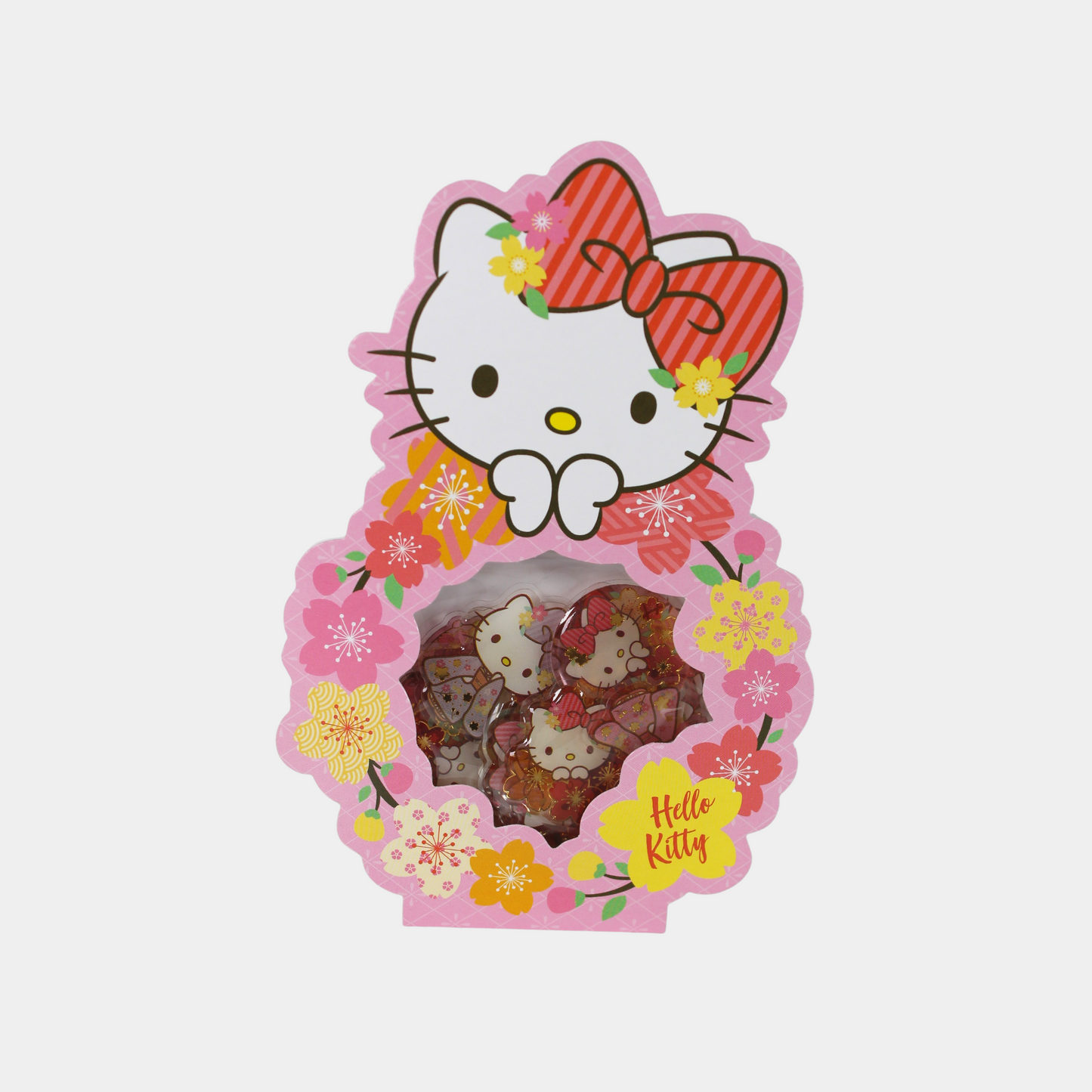 Hello Kitty Gel Stickers Kimono Series 20pcs