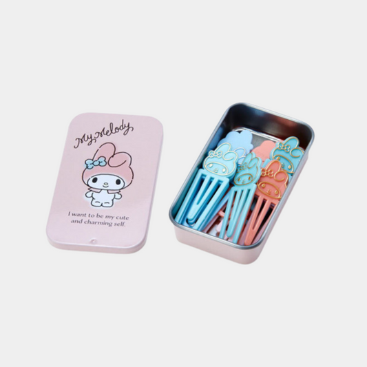 My Melody Paper Clips Set