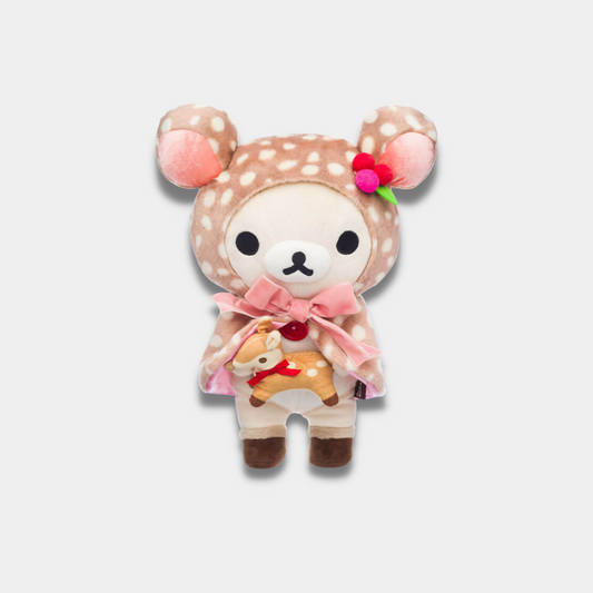 Korilakkuma Plush Holding a Fawn