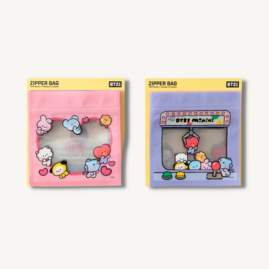 BT21 Zipper Bag