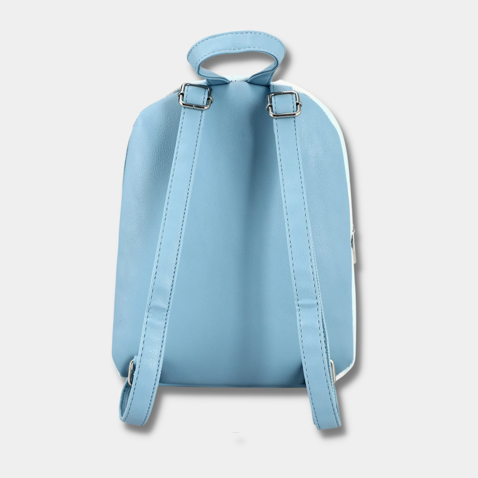 Light blue mini backpack shop