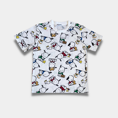 Pochacco Repeating Pattern T-Shirt
