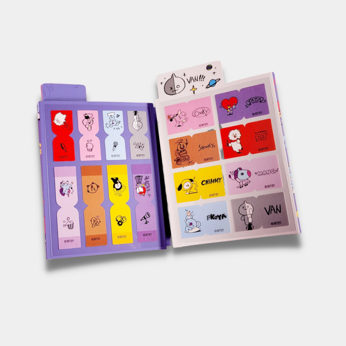 BT21 Sticky Notepad