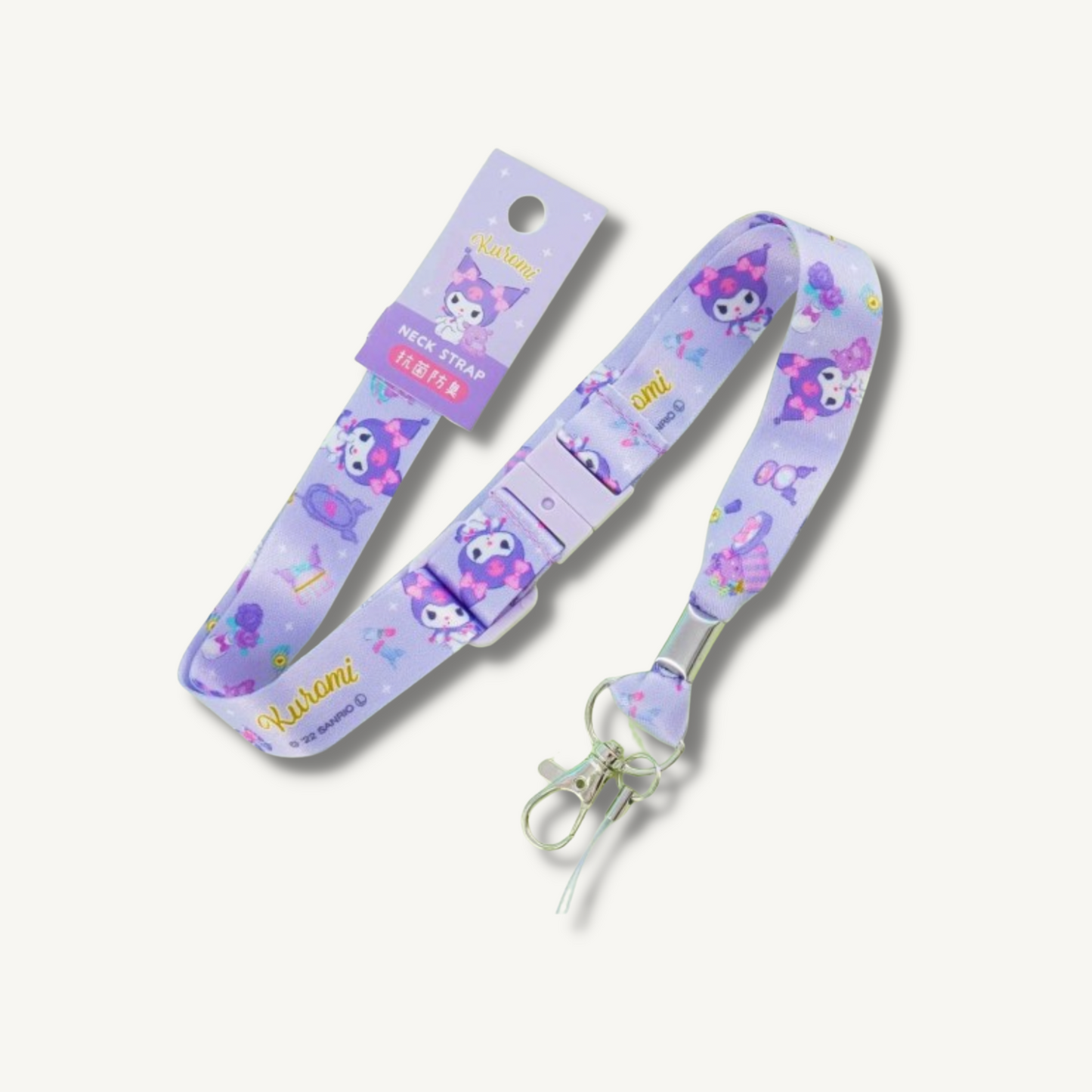 Sanrio Characters Lanyard [Kuromi]