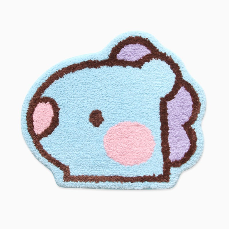BT21 Minini Face Rug [Mang] – Kawaii Alley