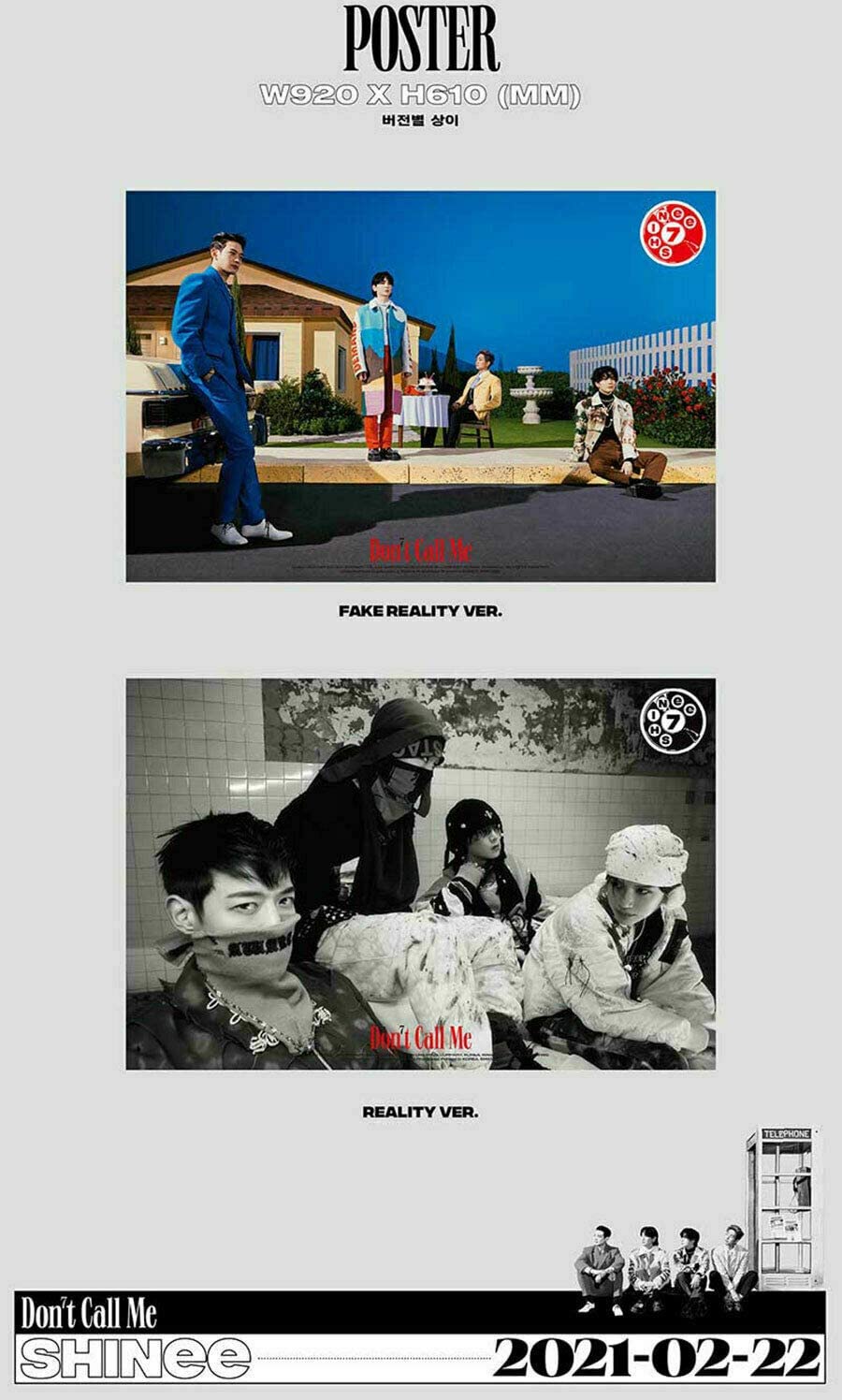 SHINEE 7TH FULL ALBUM [DON'T CALL ME] (PHOTO BOOK VER.) – Kawaii Alley