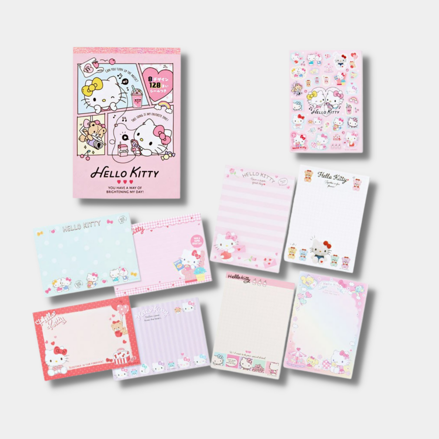 Hello Kitty Memo Pad 8design