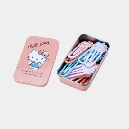 Hello Kitty Paper Clips Set