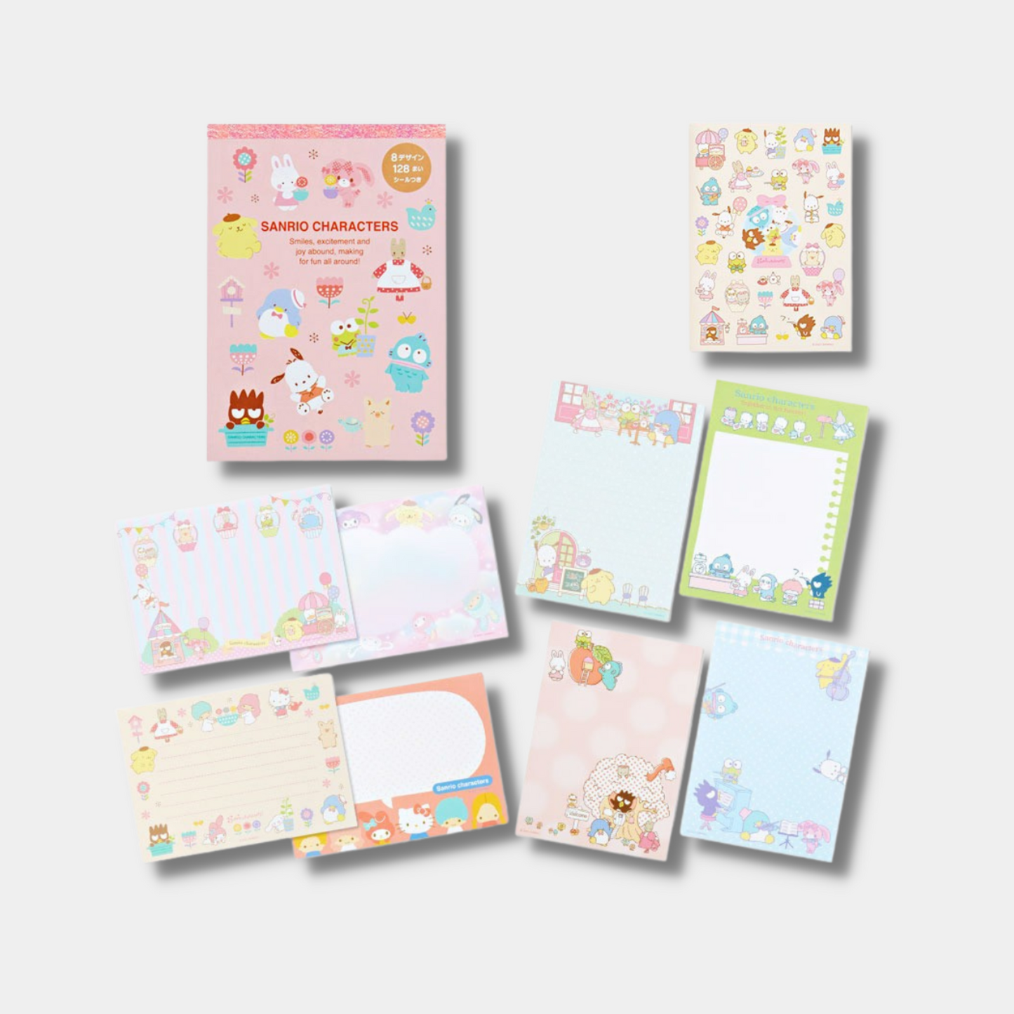 Sanrio Characters Memo Pad 8design