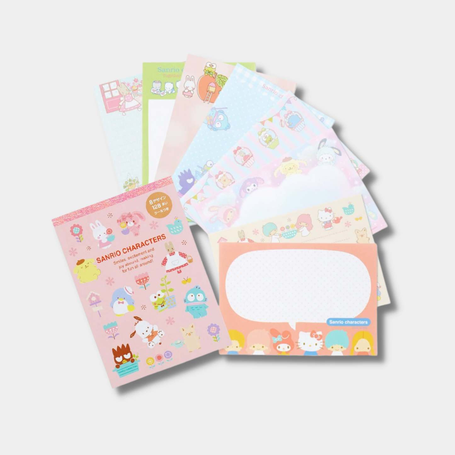 Sanrio Characters Memo Pad 8design