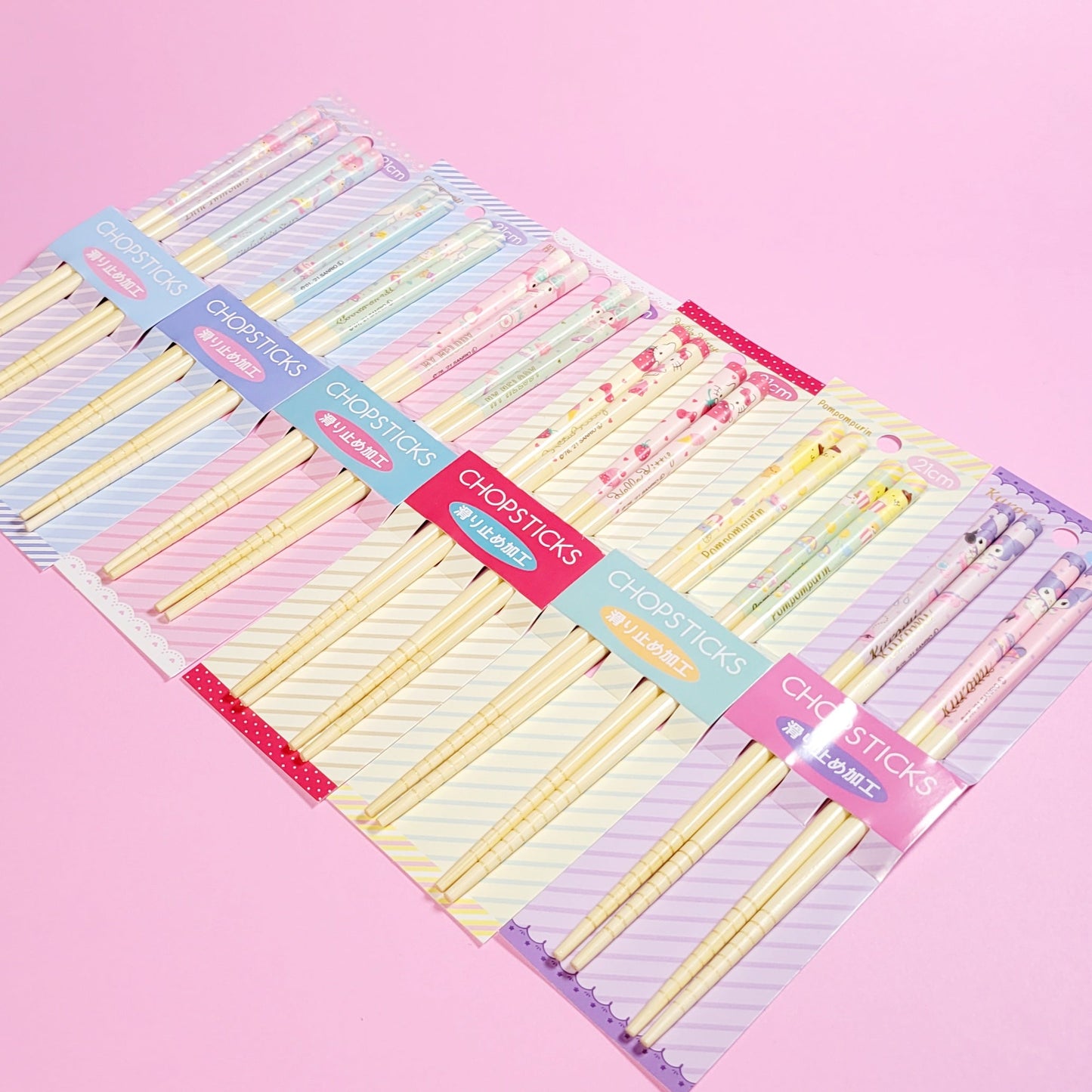 Kuromi Bamboo Chopsticks