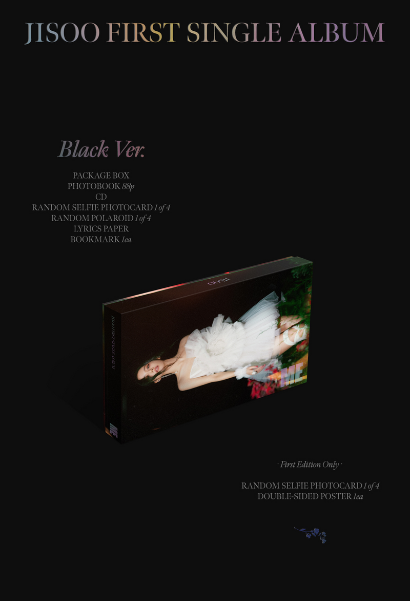 BLACKPINK JISOO 1ST SINGLE ALBUM