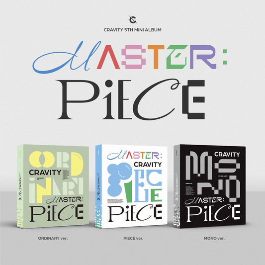 CRAVITY 5TH MINI ALBUM [MASTER:PIECE/INCL.POB]