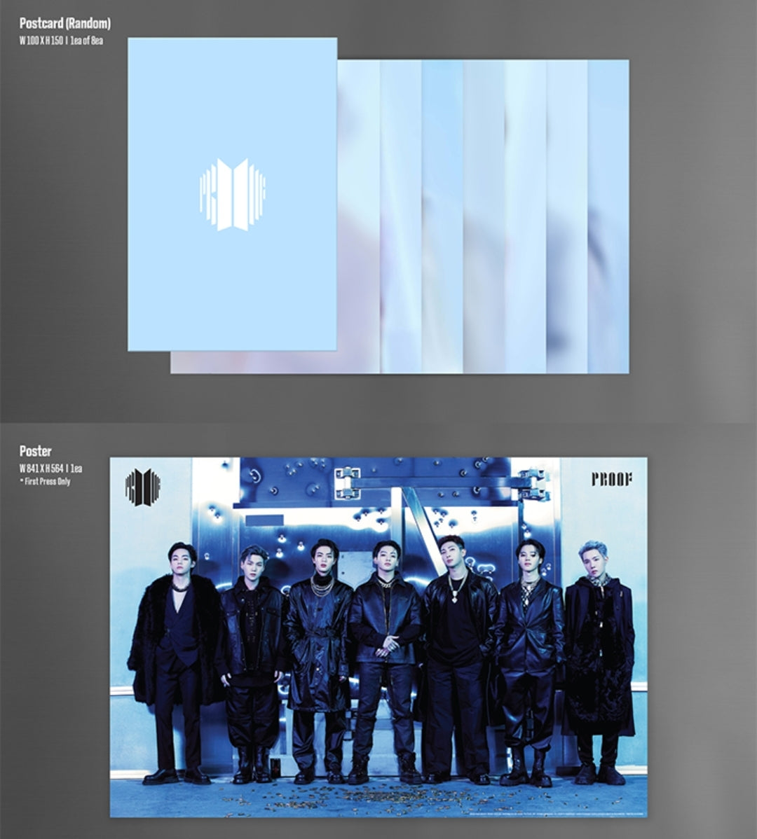 BTS ANTHOLOGY ALBUM [PROOF / STANDARD EDITION / INCL. POSTER & BTS in the  seom gaming card]