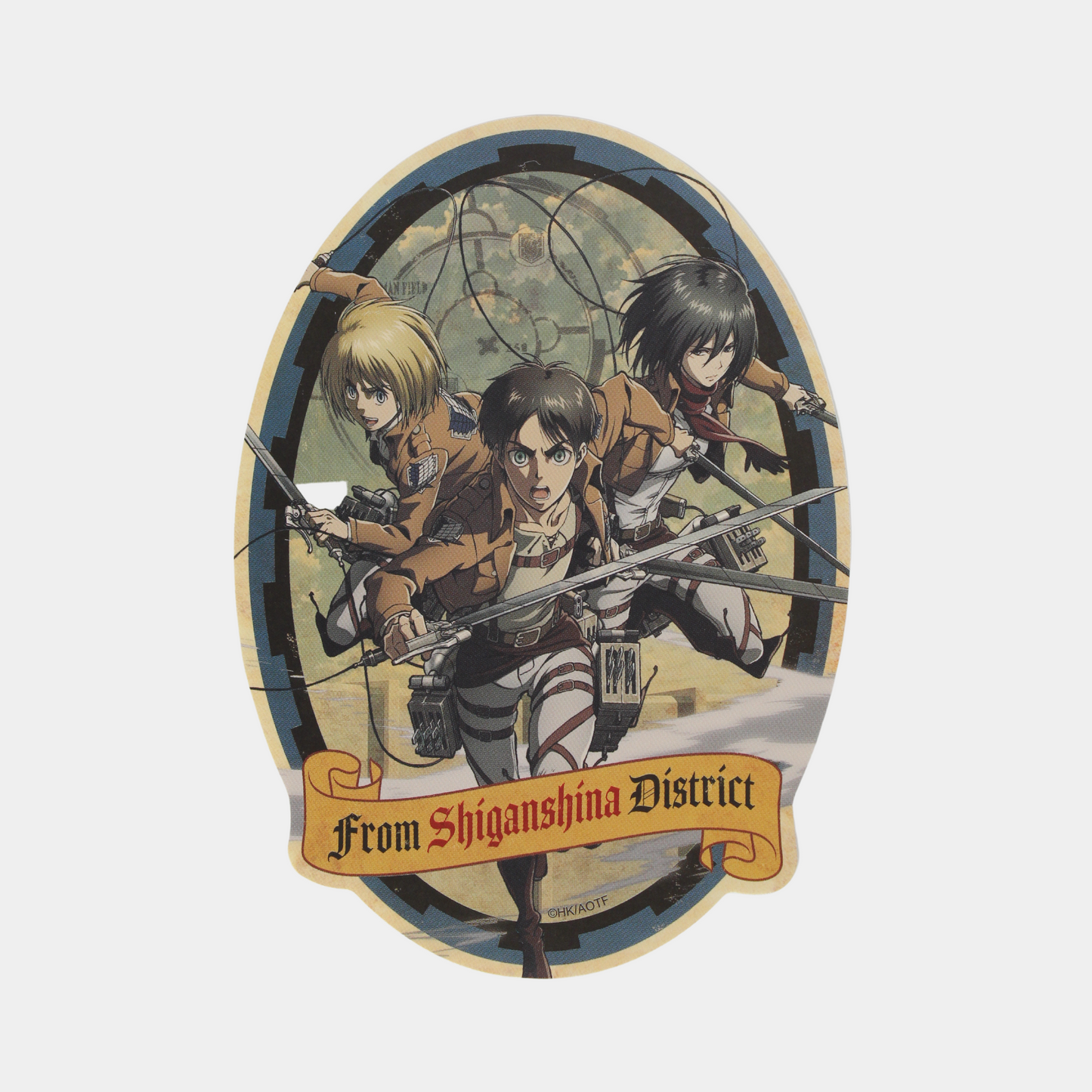 Attack on Titan Travel Sticker