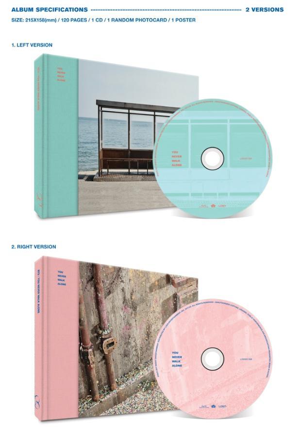 BTS 2ND SPECIAL ALBUM  [YOU NEVER WALK ALONE]