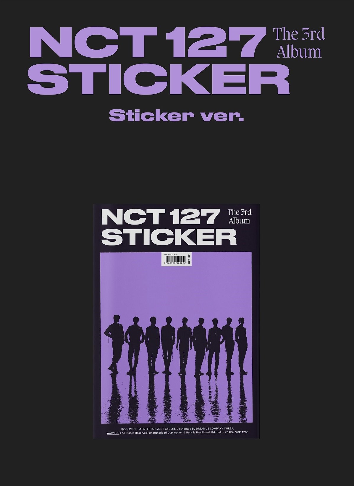 NCT 127 sticker ジェヒョン トレカ ジュエルケース - K-POP