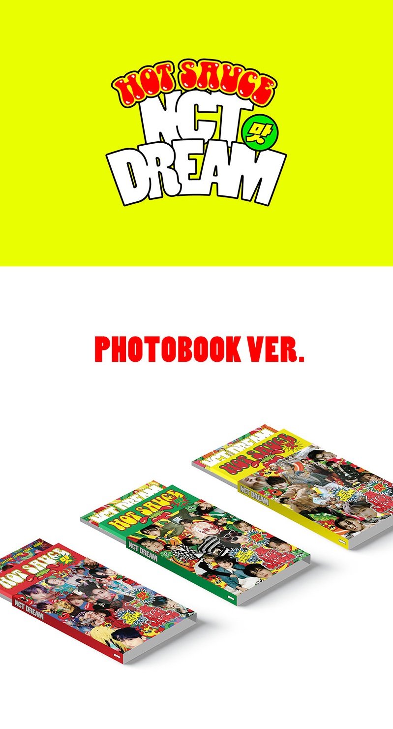 NCT DREAM 1ST FULL ALBUM [맛 HOT SAUCE PHOTO BOOK VER.] – Kawaii Alley