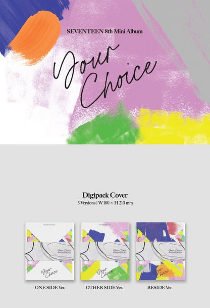 SEVENTEEN'S  8TH MINI ALBUM [YOUR CHOICE]