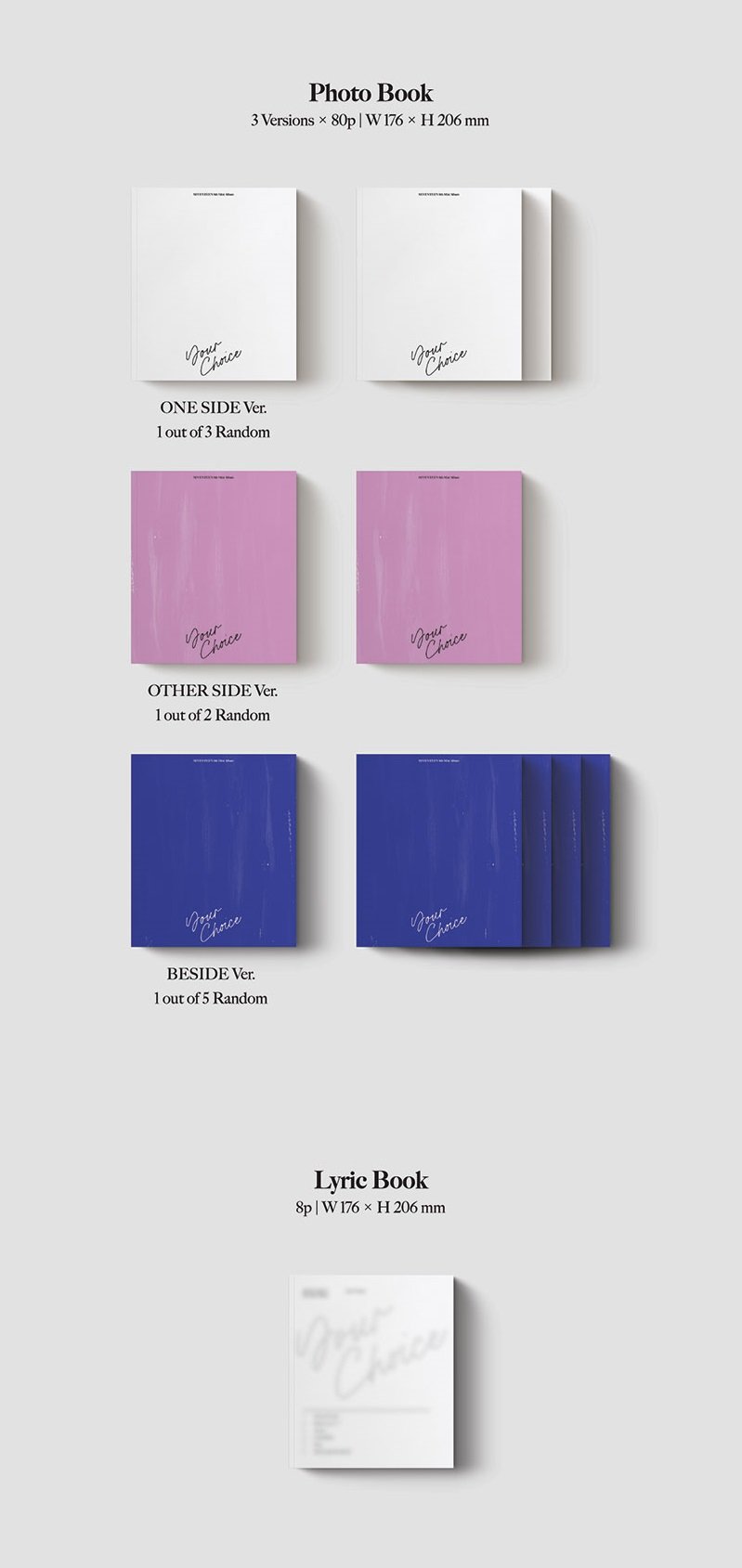 SEVENTEEN'S 8TH MINI ALBUM [YOUR CHOICE]