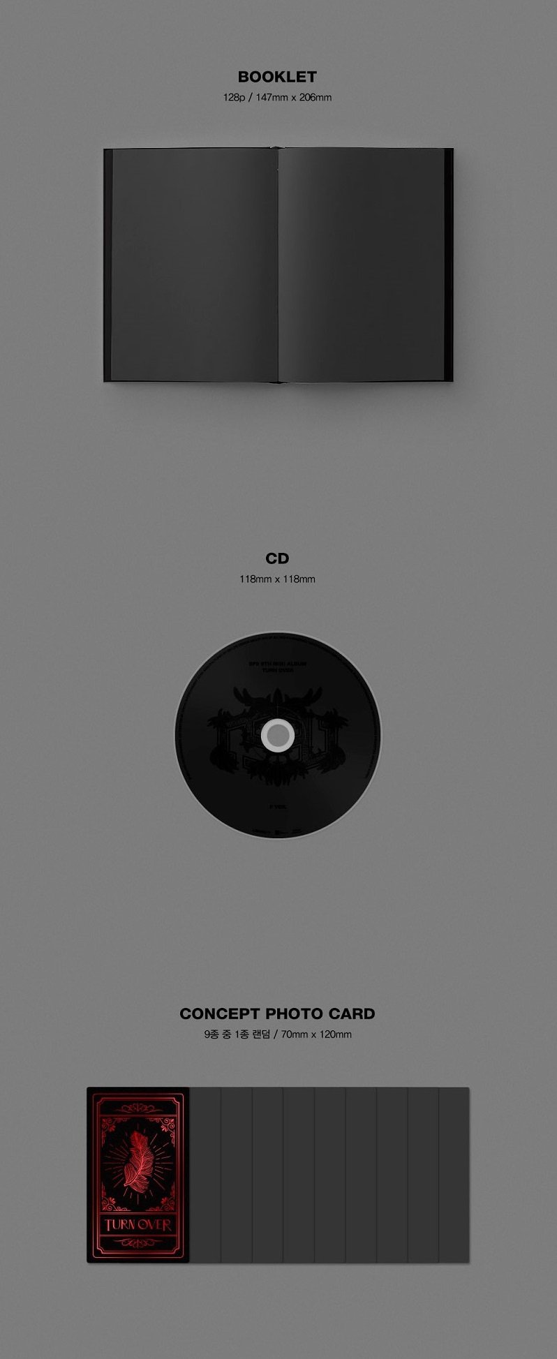 SF9 9TH MINI ALBUM [TURN OVER] – Kawaii Alley