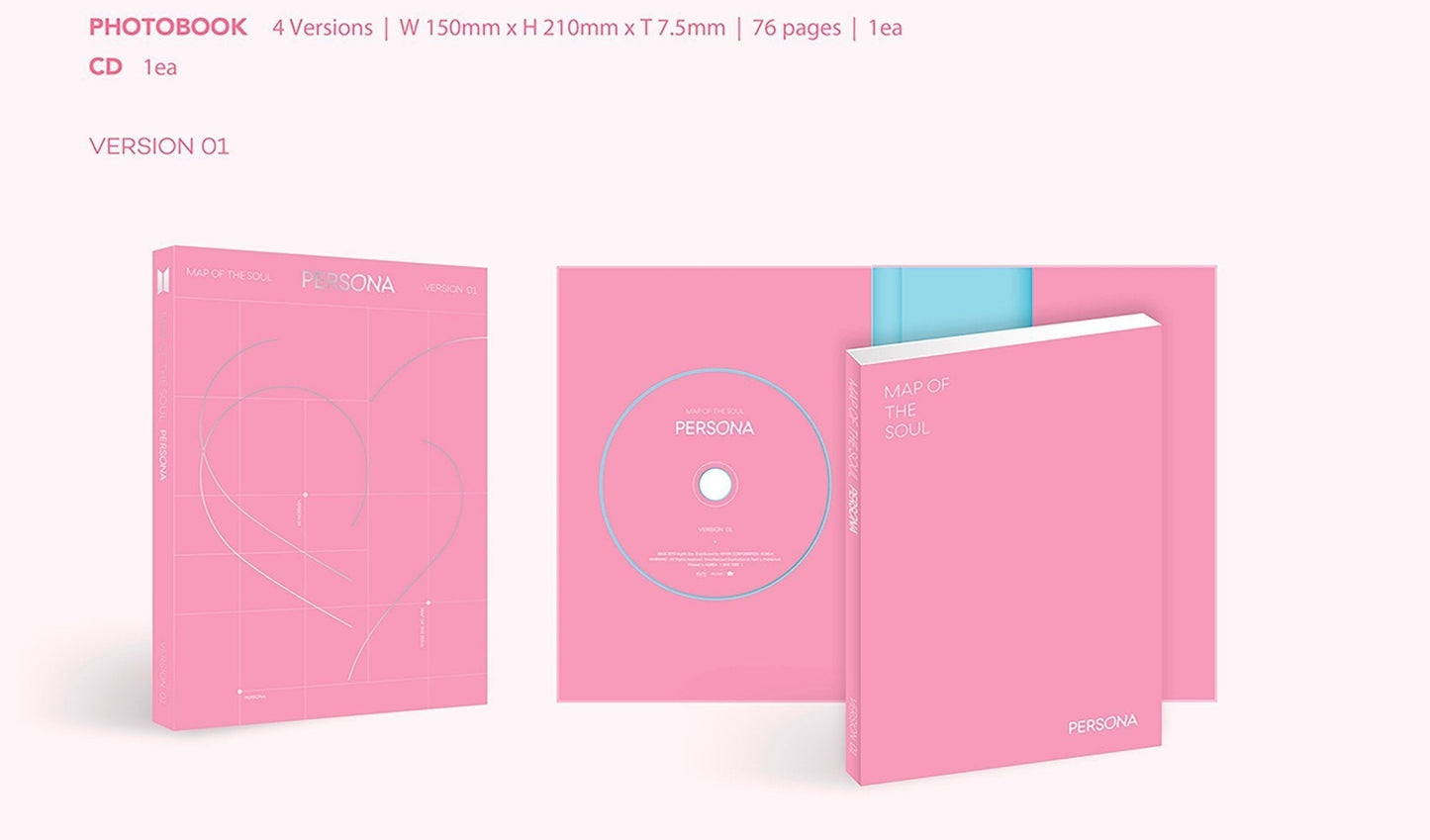 BTS ALBUM [MAP OF THE SOUL : PERSONA]