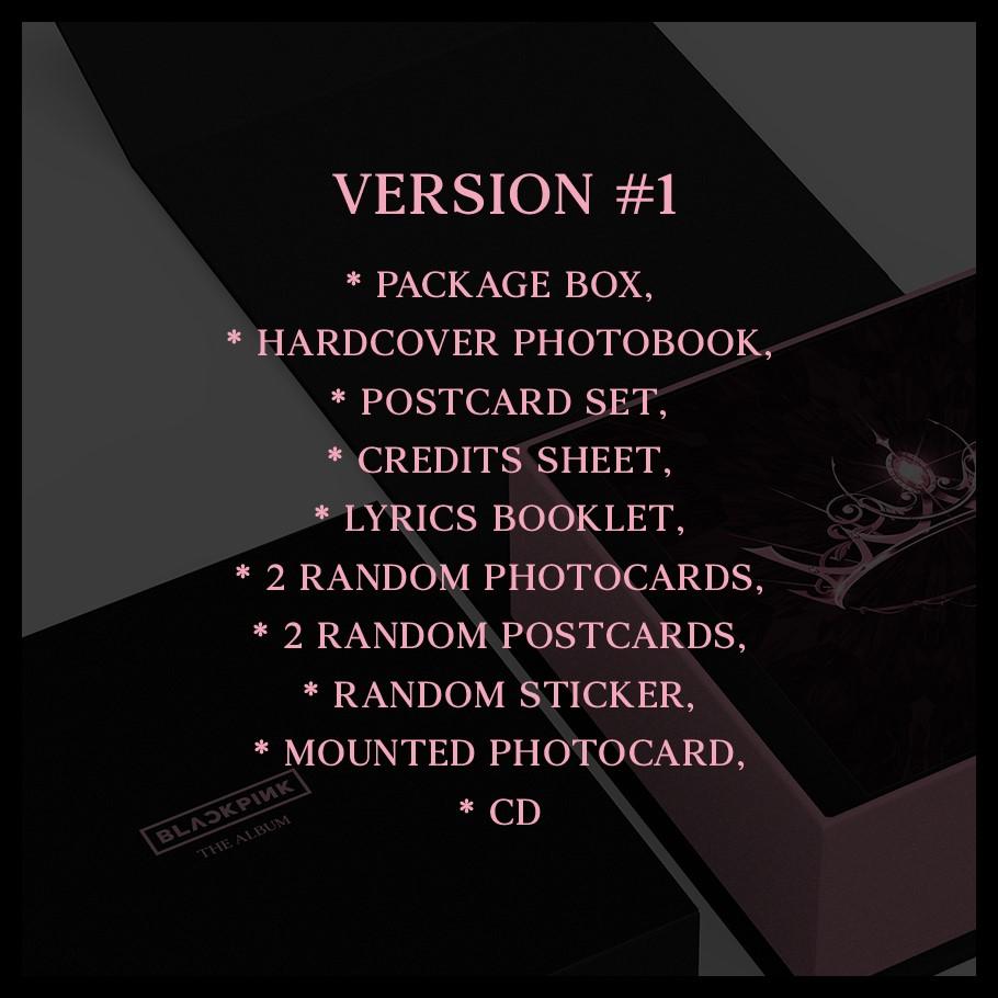 BLACKPINK 1ST FULL ALBUM [THE ALBUM] – Kawaii Alley