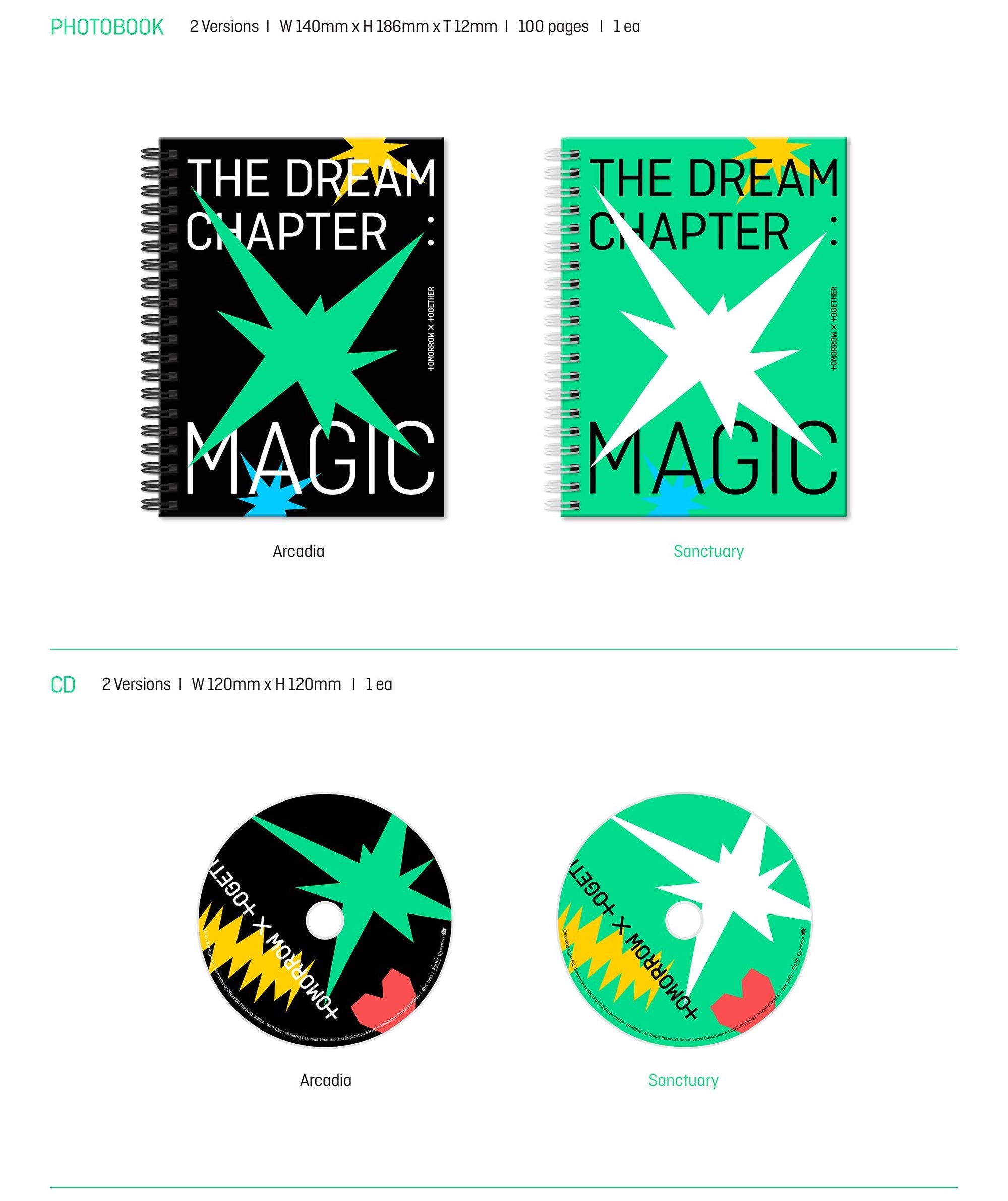 K-POP・アジア TXT THE DREAM CHAPTER:MAGIC TXT THE DREAM CHAPTER MAGIC ALBUM - Kpop USA