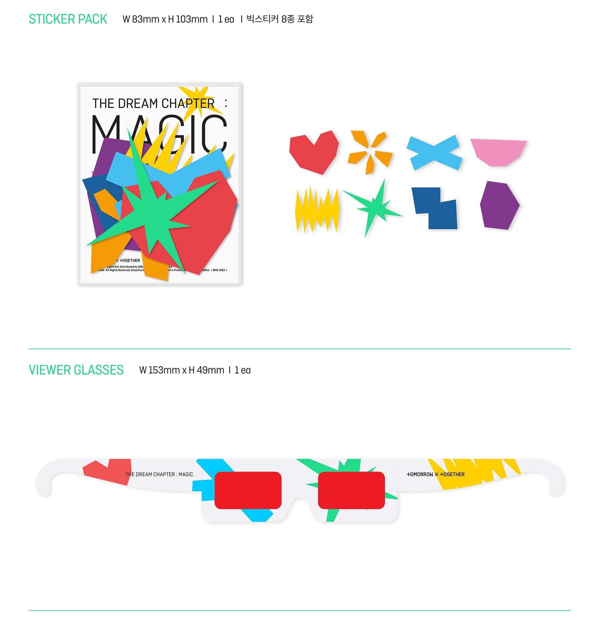 TXT ALBUM [THE DREAM CHAPTER:MAGIC] – Kawaii Alley